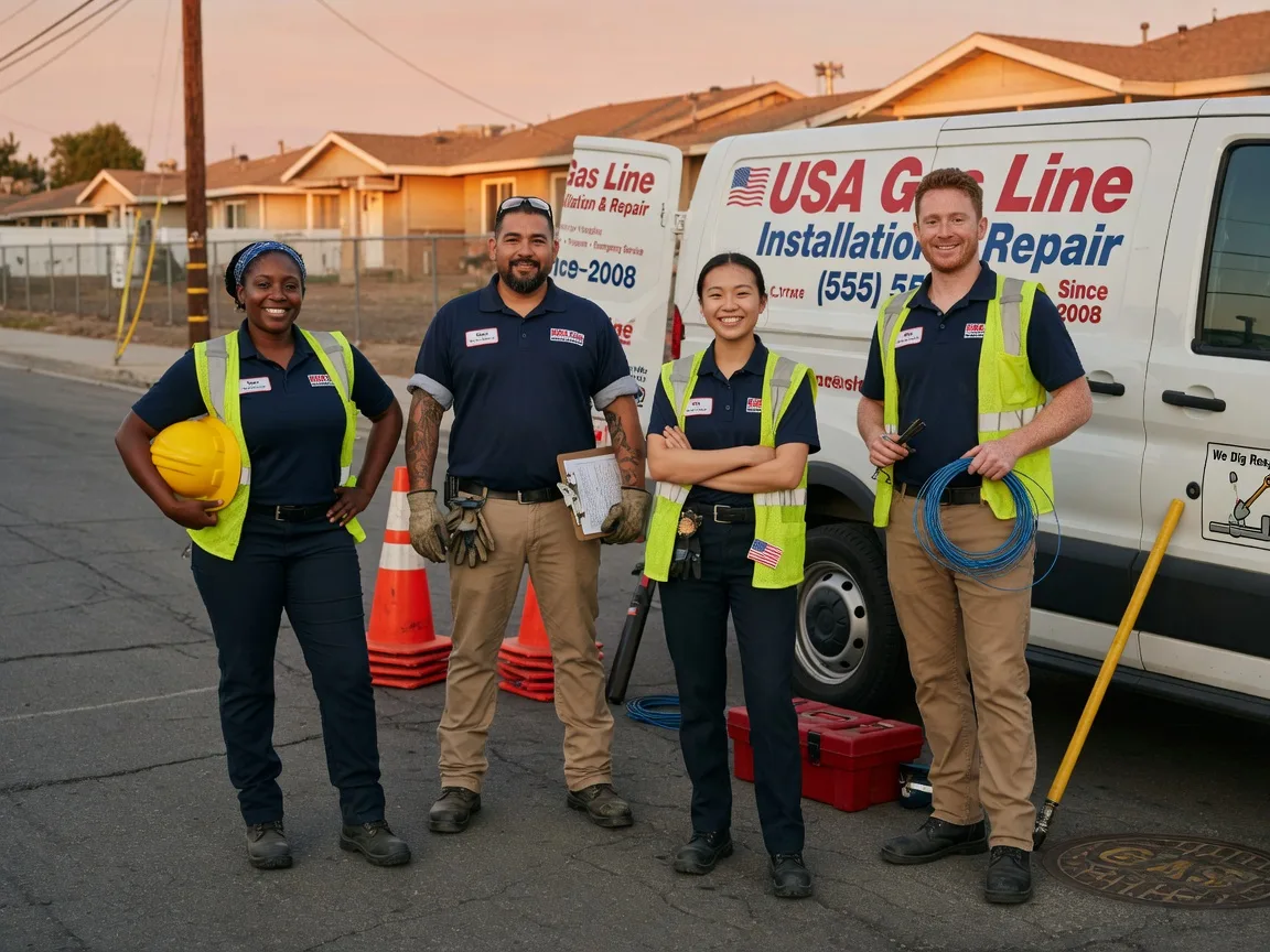 Gas Line Installation company in Clearlake Oaks, CA